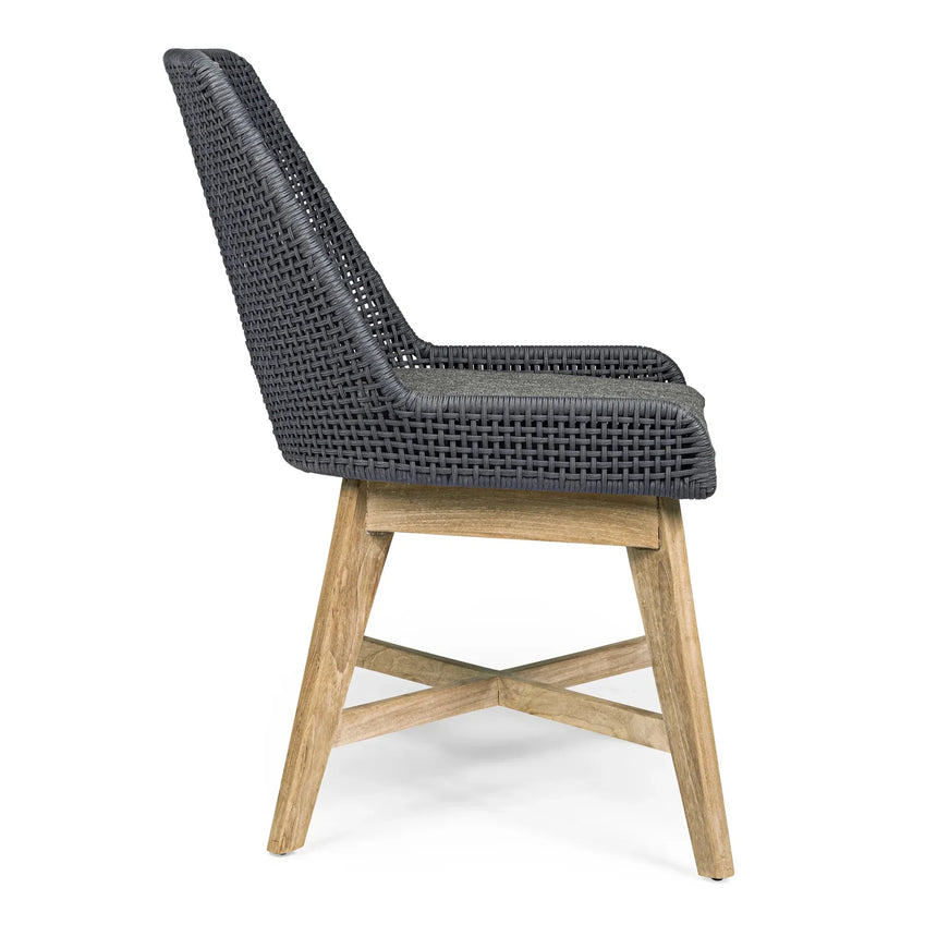 Gartenstuhl mit Kissen Hesperia Slate - ZEN ZONE Furniture