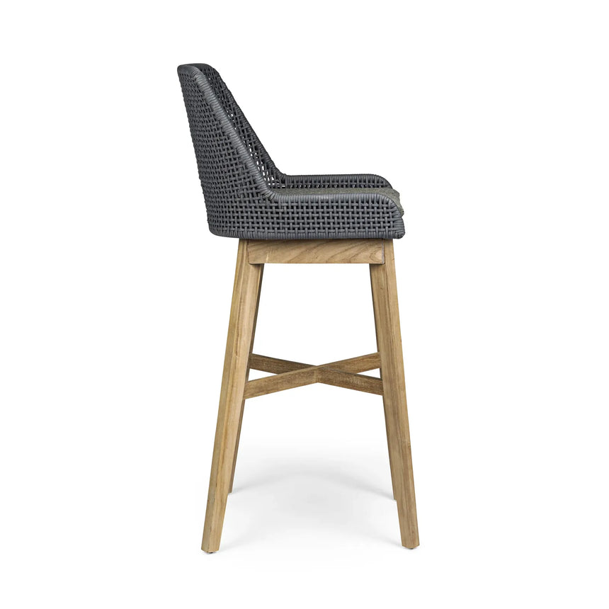 Outdoor Barhocker Hesperia mit Kissen Slate - ZEN ZONE Furniture