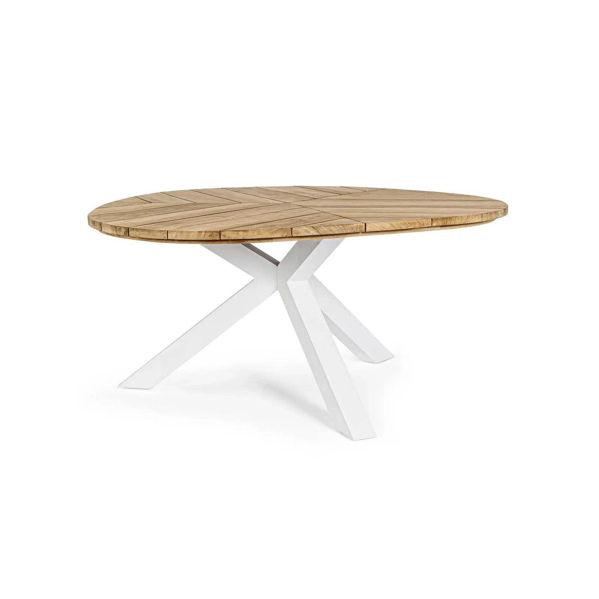 Gartentisch 160 Weiß RT01 Palmdale - ZEN ZONE Furniture