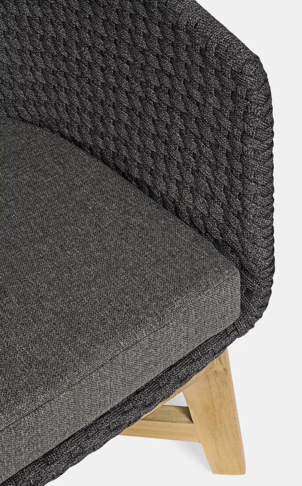 Outdoor Sessel Coachella mit Kissen Anthrazit - ZEN ZONE Furniture