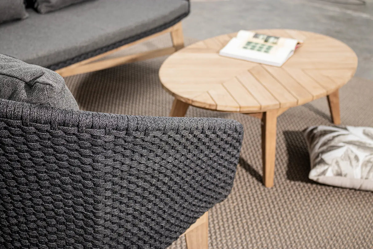 Outdoor Sessel Coachella mit Kissen Anthrazit - ZEN ZONE Furniture