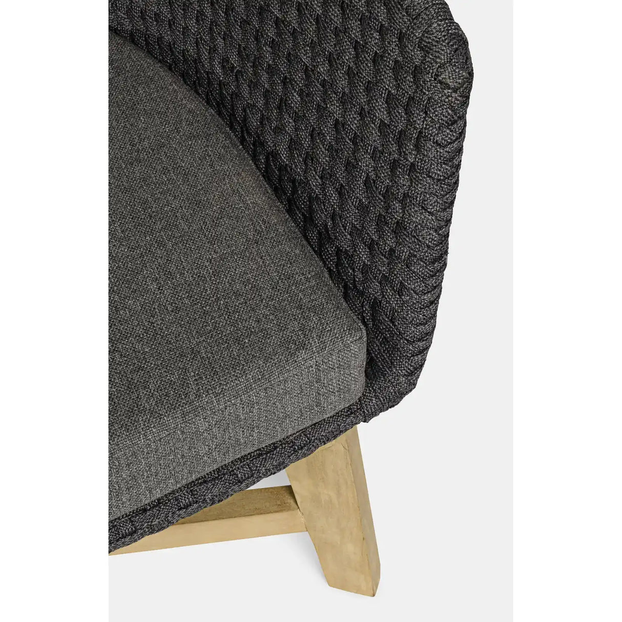 Garten-Sofa 2-Sitzer Coachella Anthrazit - ZEN ZONE Furniture