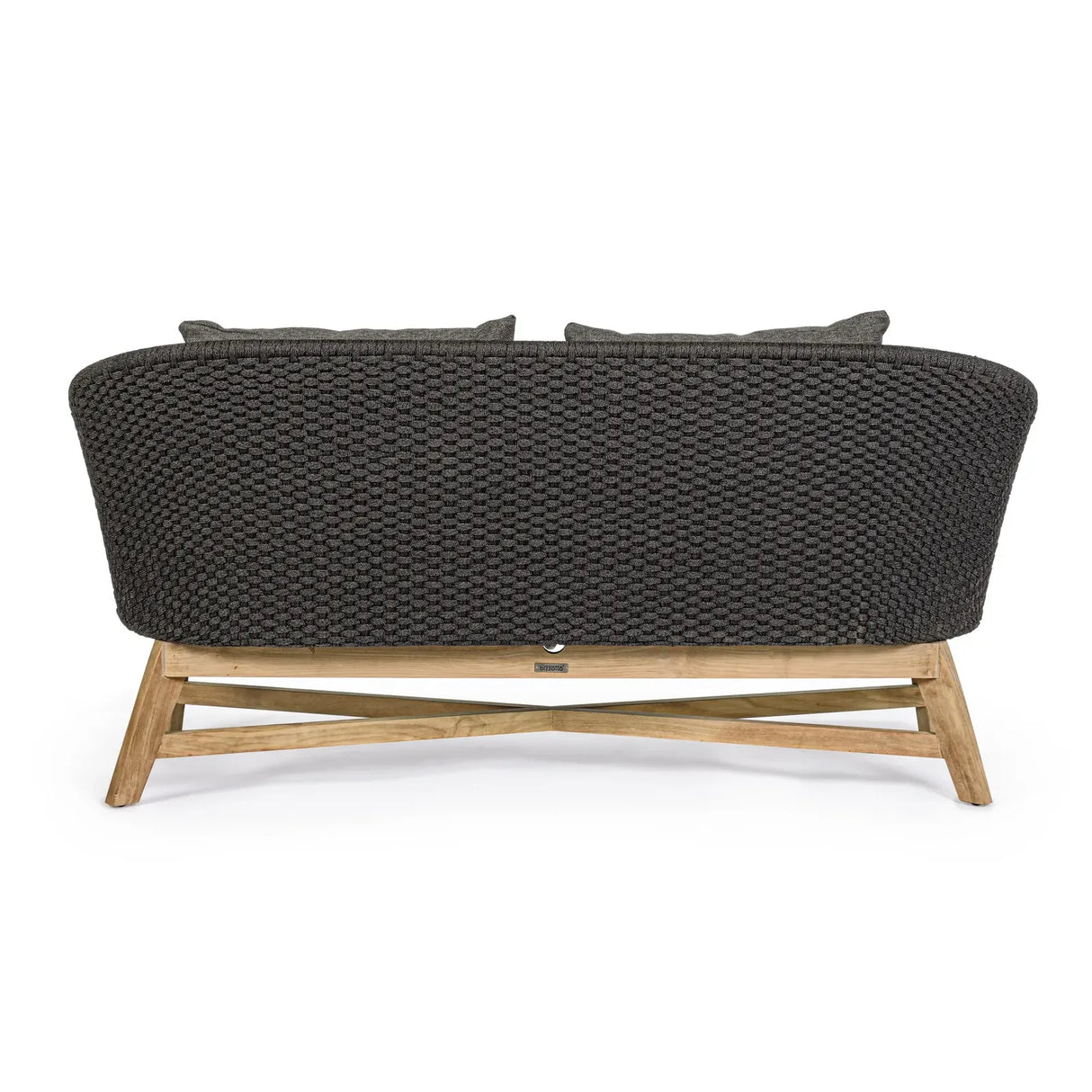 Garten-Sofa 2-Sitzer Coachella Anthrazit - ZEN ZONE Furniture