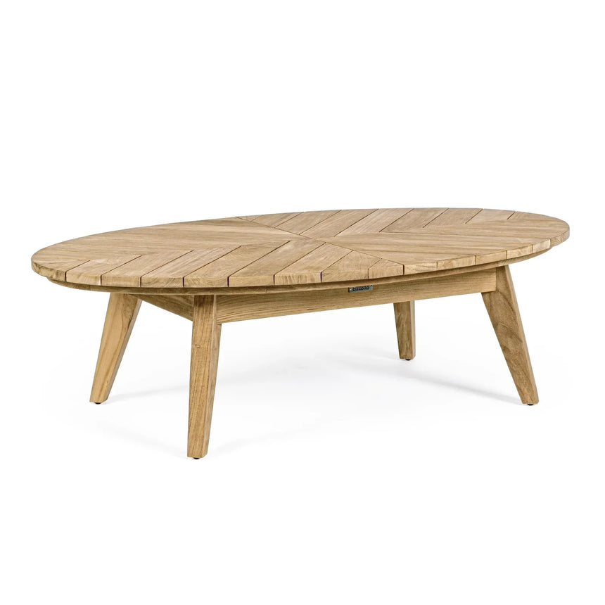 Garten Couchtisch oval 120x70 Coachella - ZEN ZONE Furniture