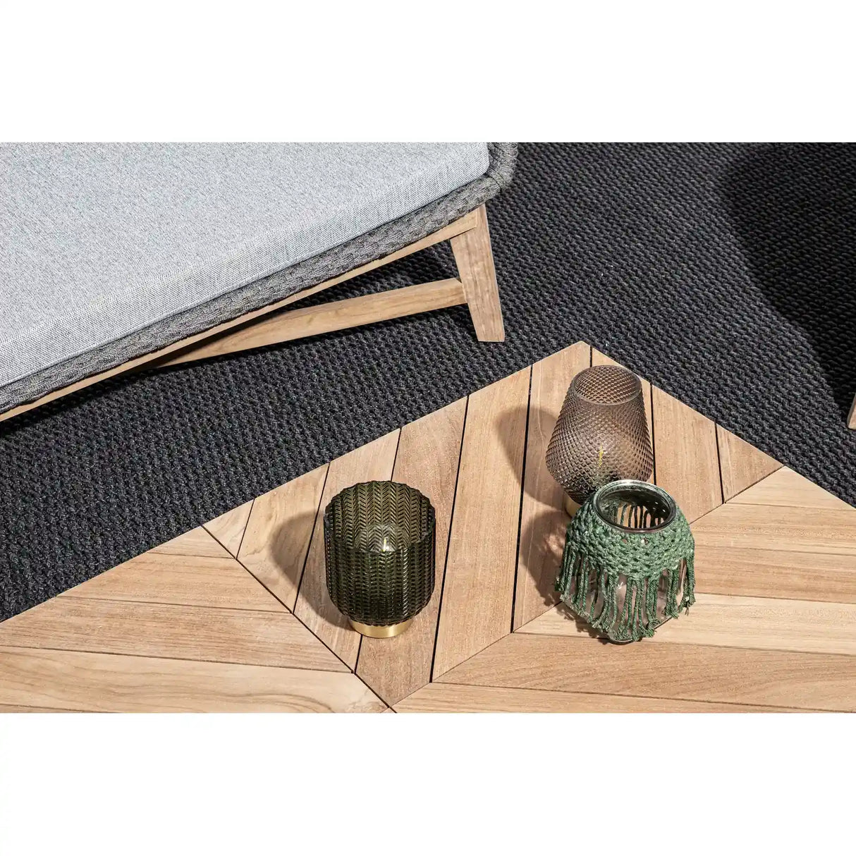 Garten Couchtisch rechteckig 120x70 Coachella - ZEN ZONE Furniture