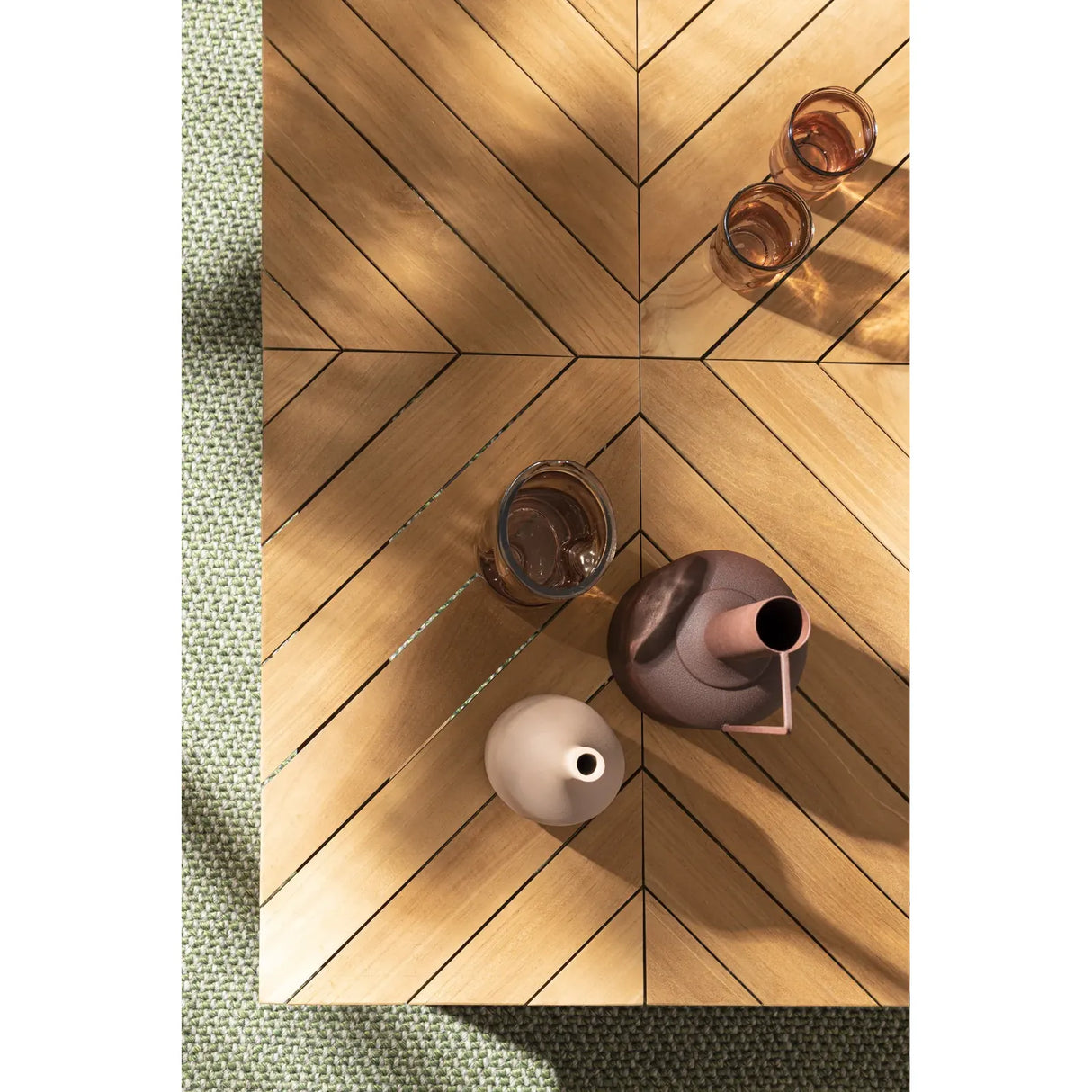 Garten Couchtisch rechteckig 120x70 Coachella - ZEN ZONE Furniture