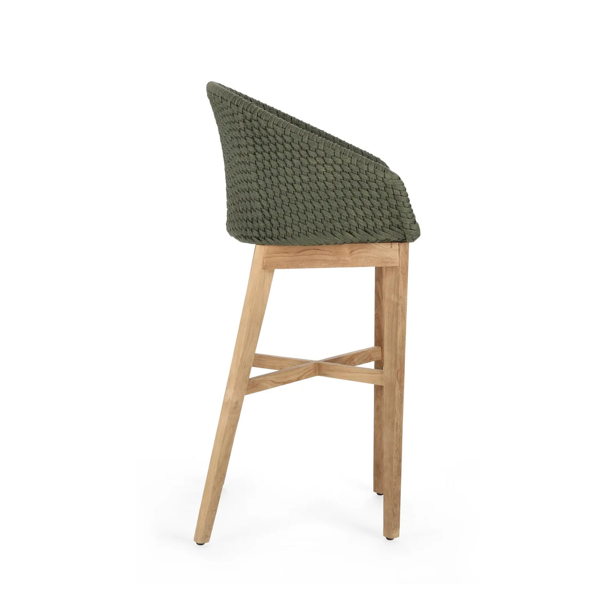 Outdoor Barhocker mit Kissen Coachella Grün - ZEN ZONE Furniture