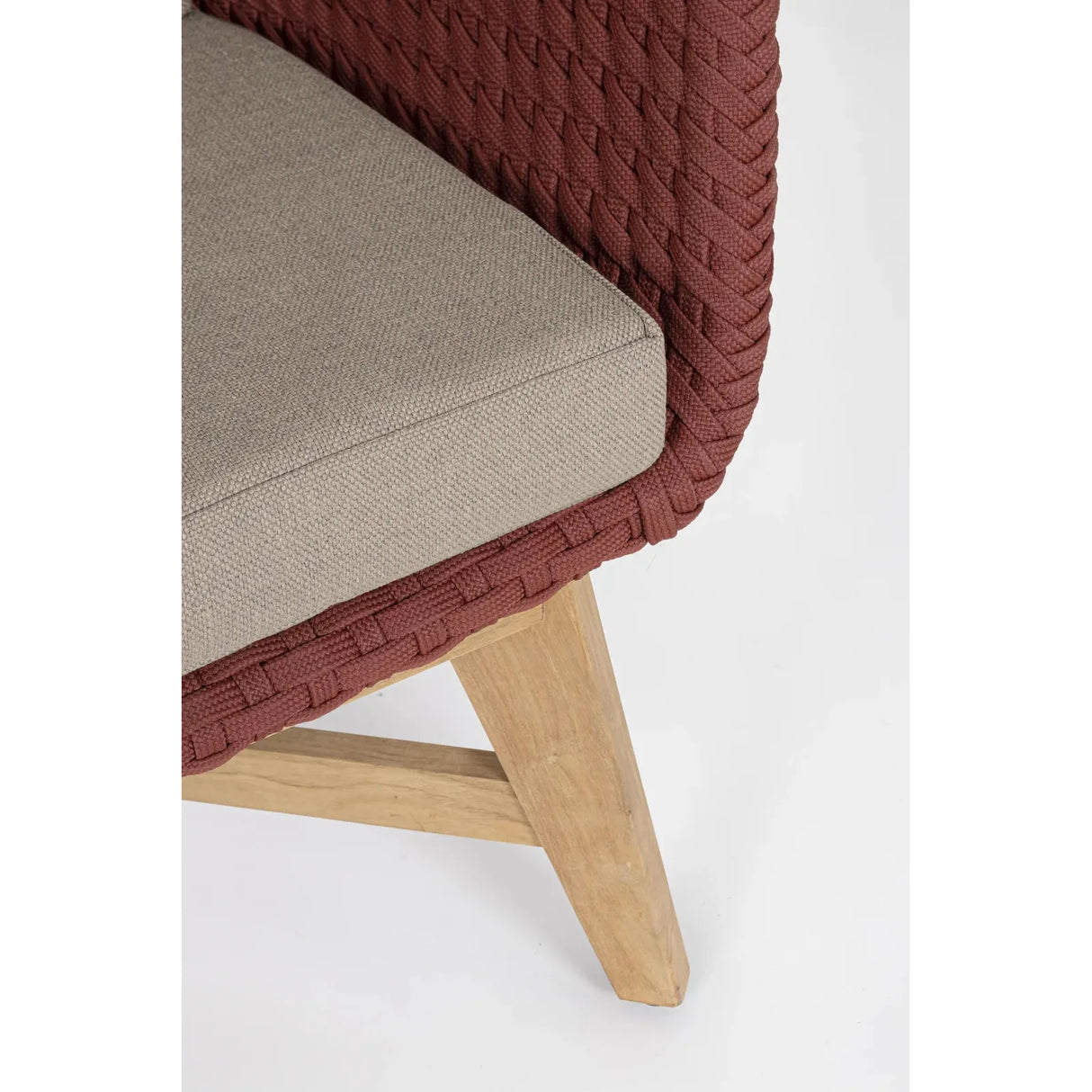 Coachella Sessel Scharlachrot mit Kissen - ZEN ZONE Furniture