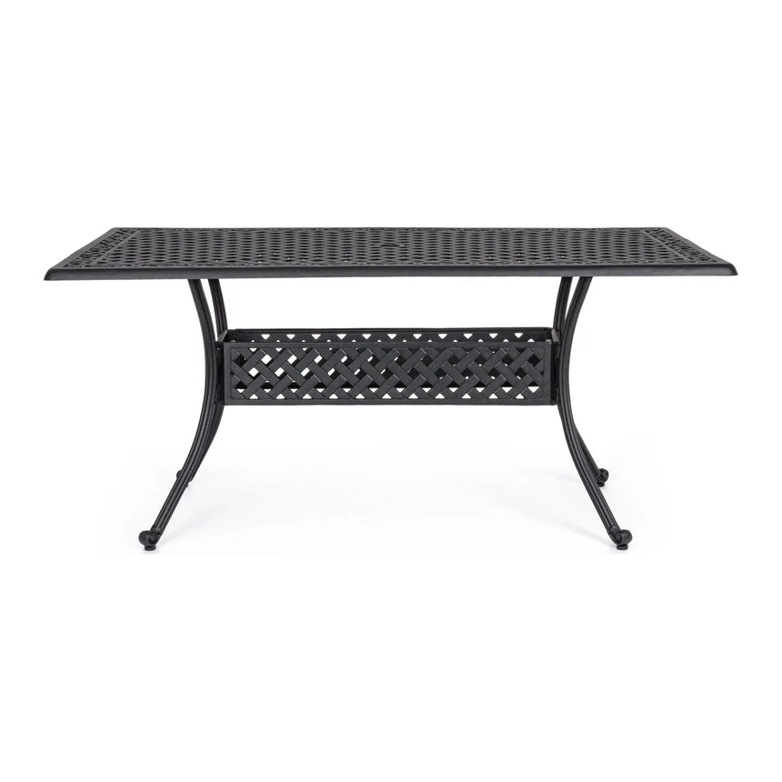Ivrea Tisch rechteckig mit Holzkohle 160x90 cm - ZEN ZONE Furniture