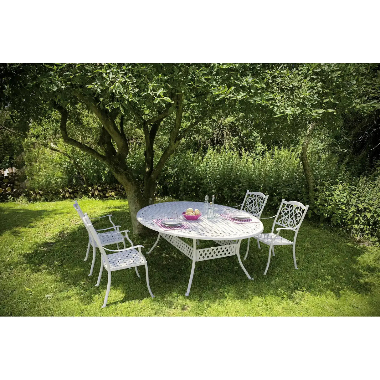 Ivrea Stuhl mit Armlehne Weiss - ZEN ZONE Furniture