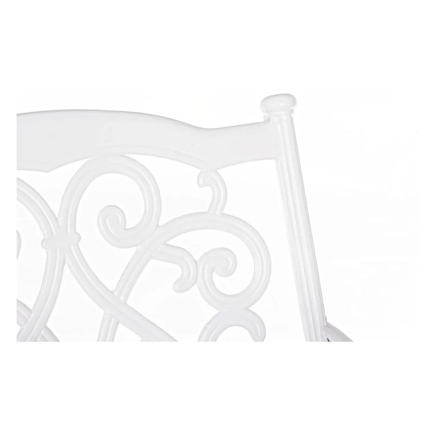Ivrea Stuhl mit Armlehne Weiss - ZEN ZONE Furniture