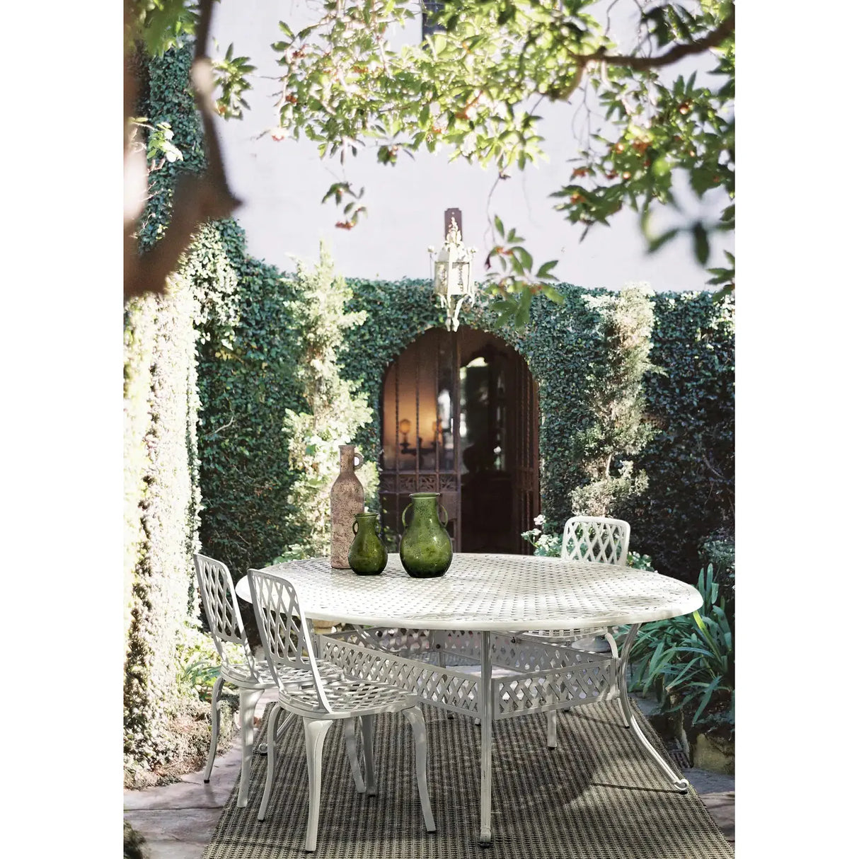 Ivrea Tisch oval weiss 200x150 cm - ZEN ZONE Furniture