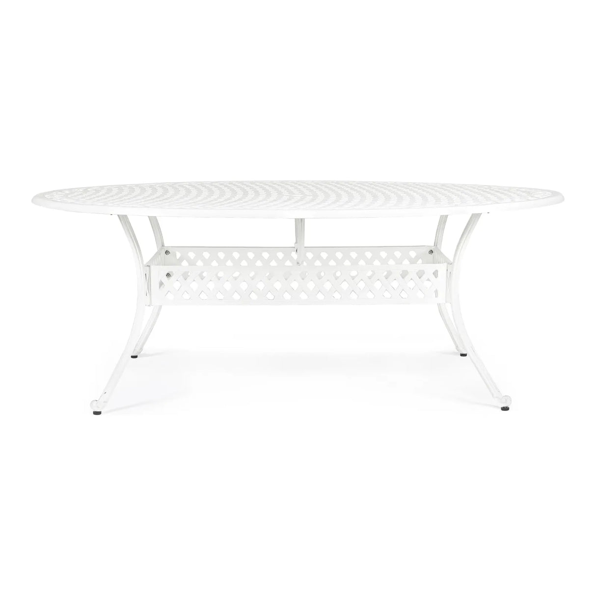 Ivrea Tisch oval weiss 200x150 cm - ZEN ZONE Furniture