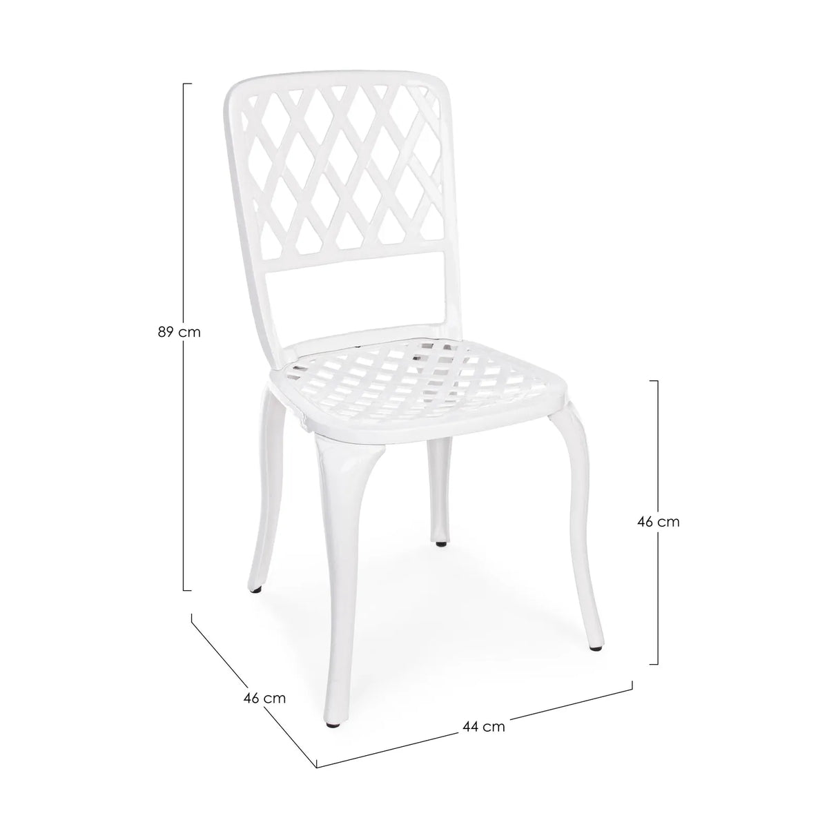 Faenza Stuhl Weiss - ZEN ZONE Furniture