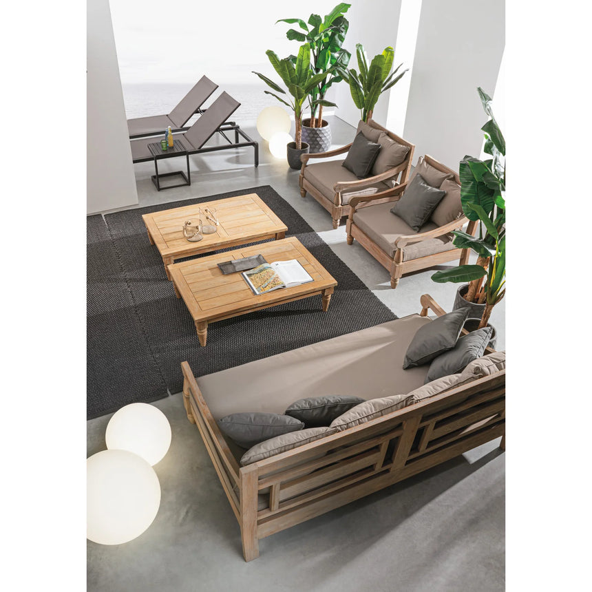 Outdoor Daybed mit Kissen Bali - FSC - ZEN ZONE Furniture