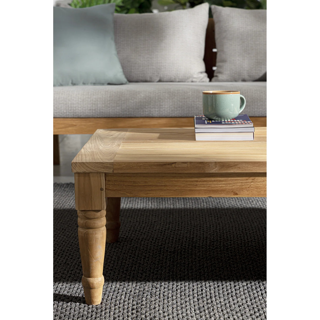 Garten Couchtisch 115x65 - FSC Karuba - ZEN ZONE Furniture