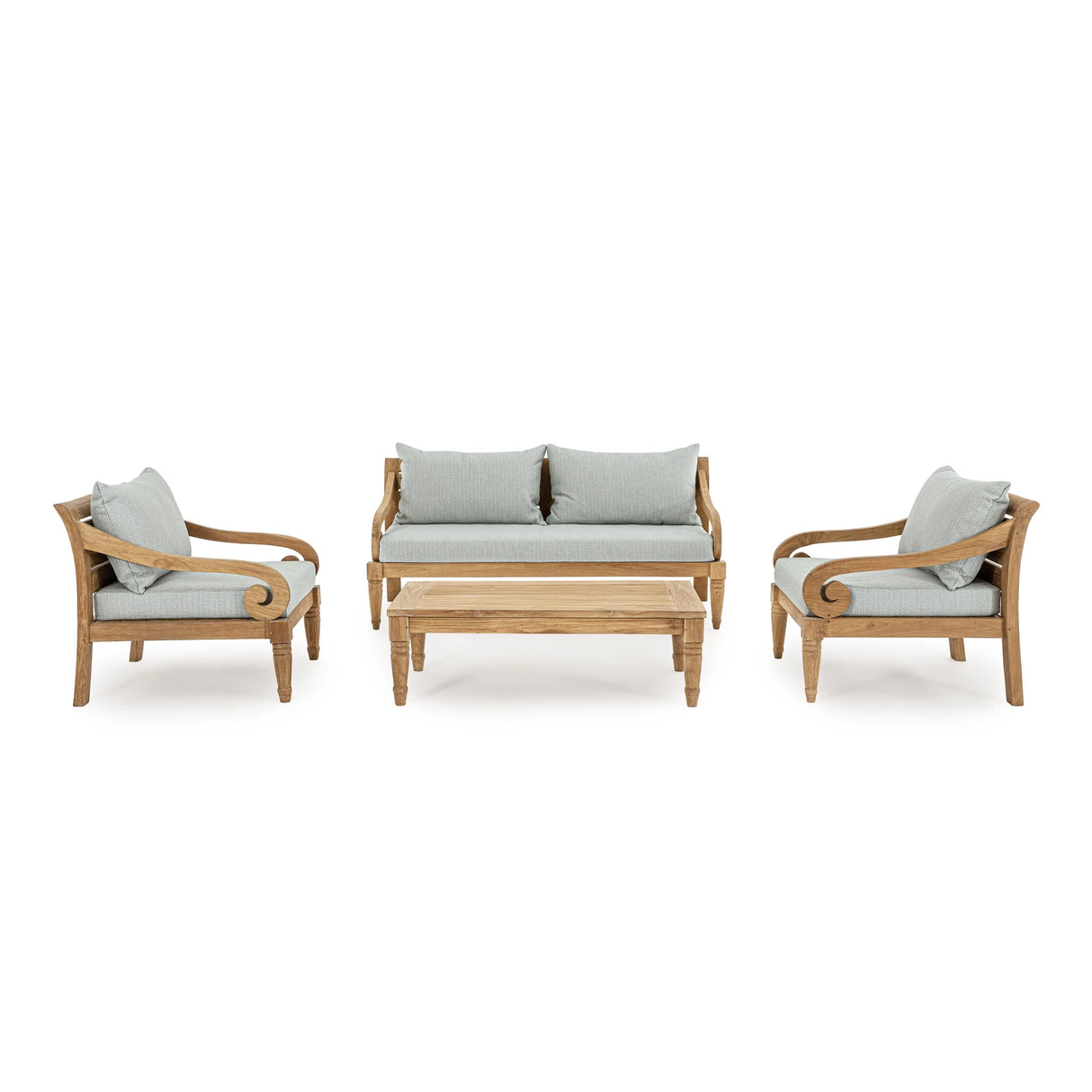 Garten Couchtisch 115x65 - FSC Karuba - ZEN ZONE Furniture