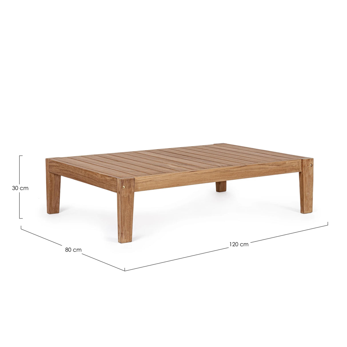 Garten Couchtisch 120x80 FSC Kobo - ZEN ZONE Furniture