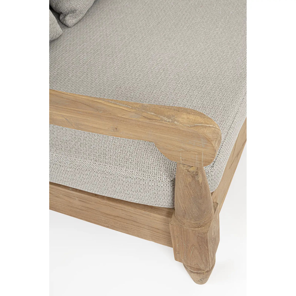 Outdoor Daybed mit Kissen Bali Natural - FSC - ZEN ZONE Furniture