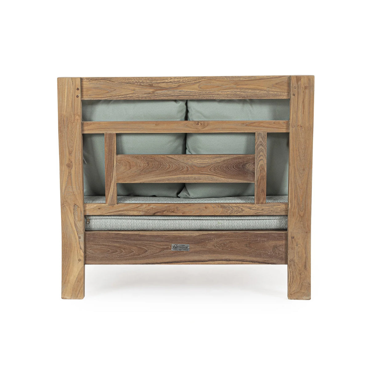 Outdoor Sessel mit Kissen Bali Aqua - FSC - ZEN ZONE Furniture