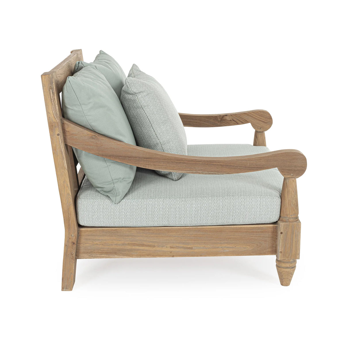 Outdoor Sessel mit Kissen Bali Aqua - FSC - ZEN ZONE Furniture