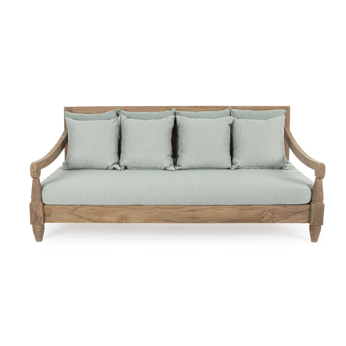 Outdoor Daybed mit Kissen Bali Aqua - FSC - ZEN ZONE Furniture