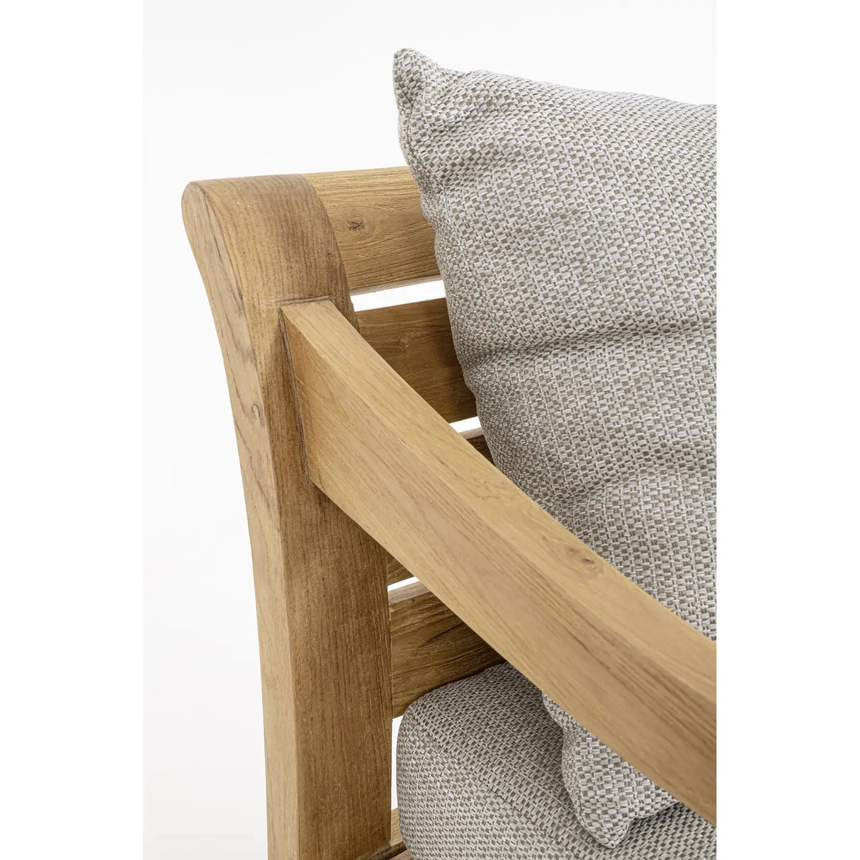 Garten-Sofa 2 bis 3-Sitzer mit Kissen Karuba Natural - FSC - ZEN ZONE Furniture