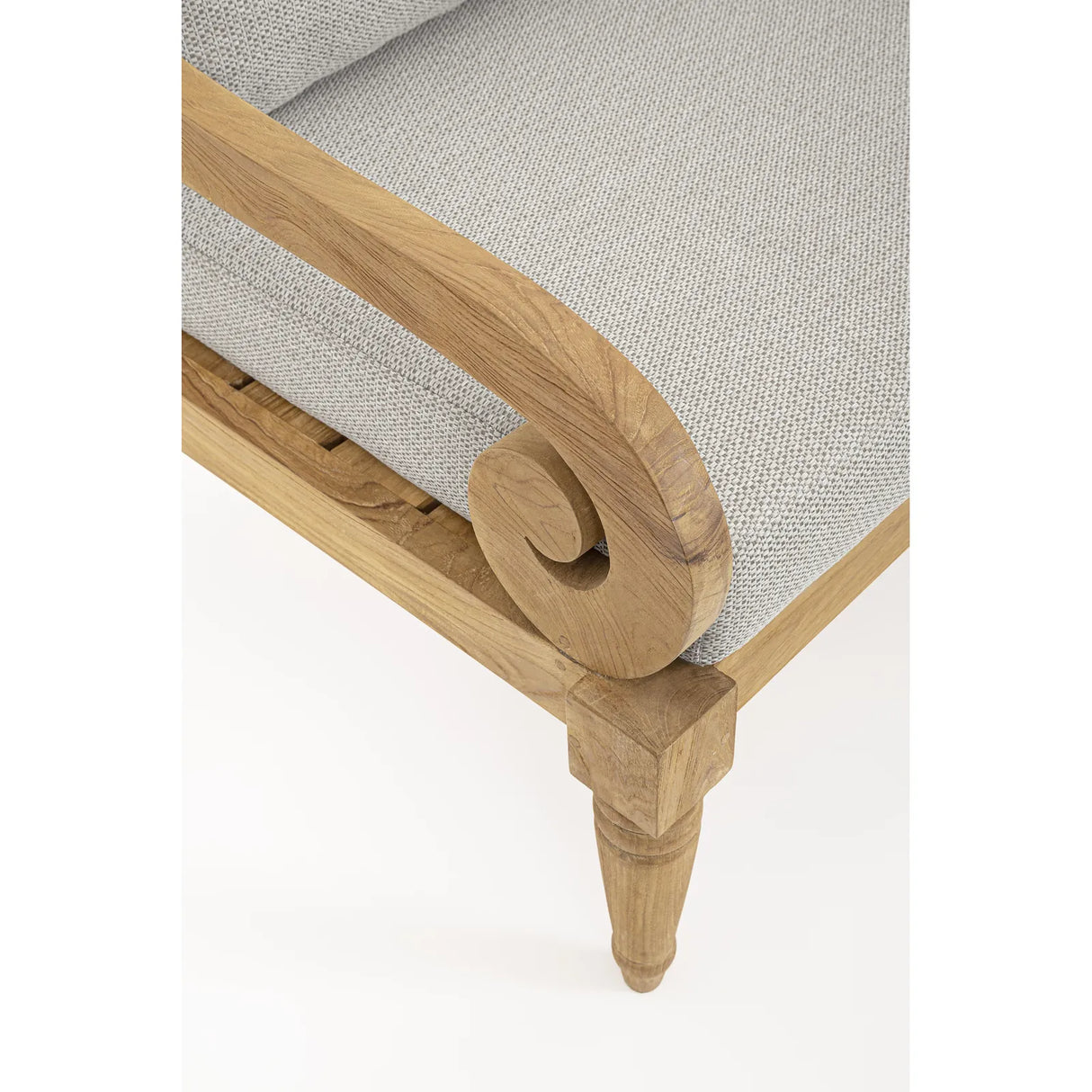 Garten-Sofa 2 bis 3-Sitzer mit Kissen Karuba Natural - FSC - ZEN ZONE Furniture