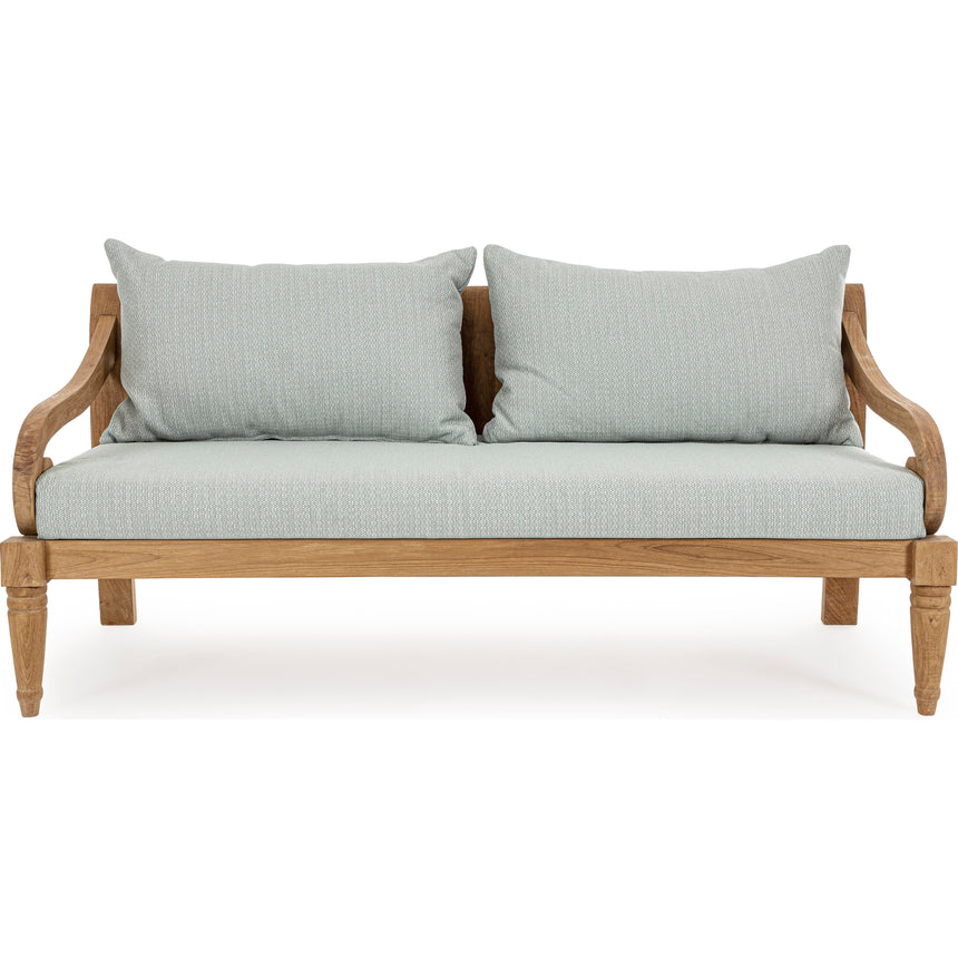 Outdoor Sofa 2-3 Plätze mit Kissen Karuba Aqua - FSC - ZEN ZONE