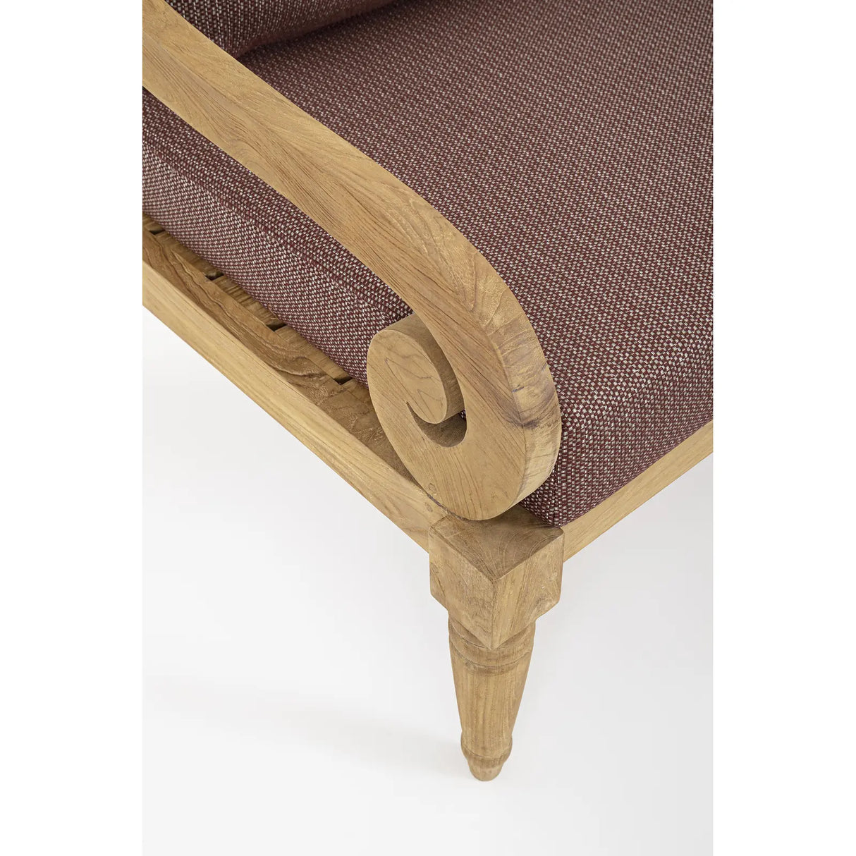 Garten-Sofa 2 bis 3-Sitzer mit Kissen Karuba Wine - FSC - ZEN ZONE Furniture