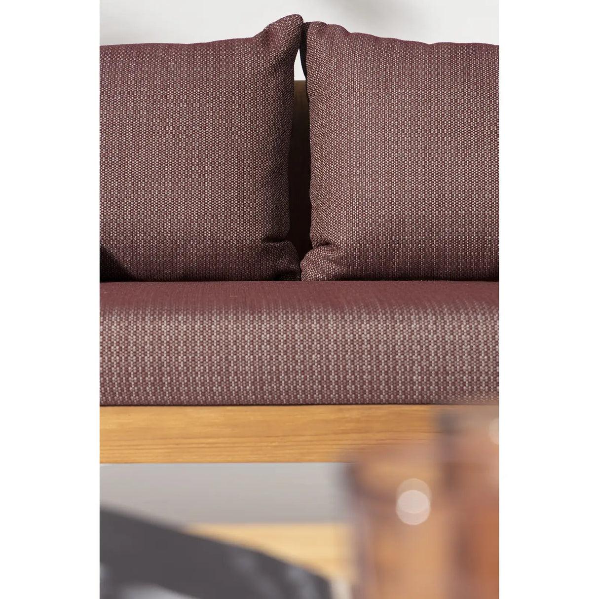 Garten-Sofa 2 bis 3-Sitzer mit Kissen Karuba Wine - FSC - ZEN ZONE Furniture