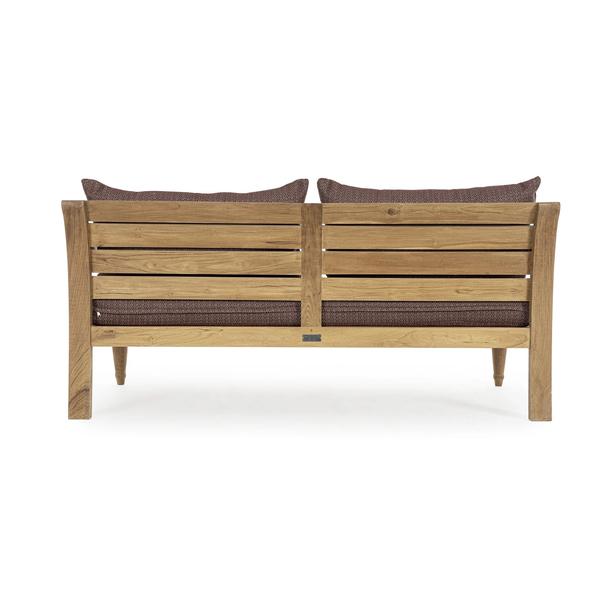Garten-Sofa 2 bis 3-Sitzer mit Kissen Karuba Wine - FSC - ZEN ZONE Furniture