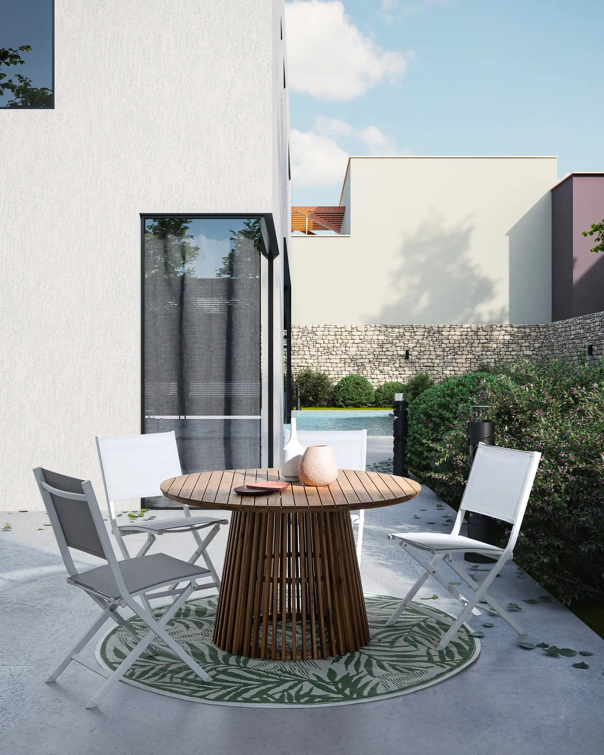 Gartentisch D120 FSC Rodano - ZEN ZONE Furniture