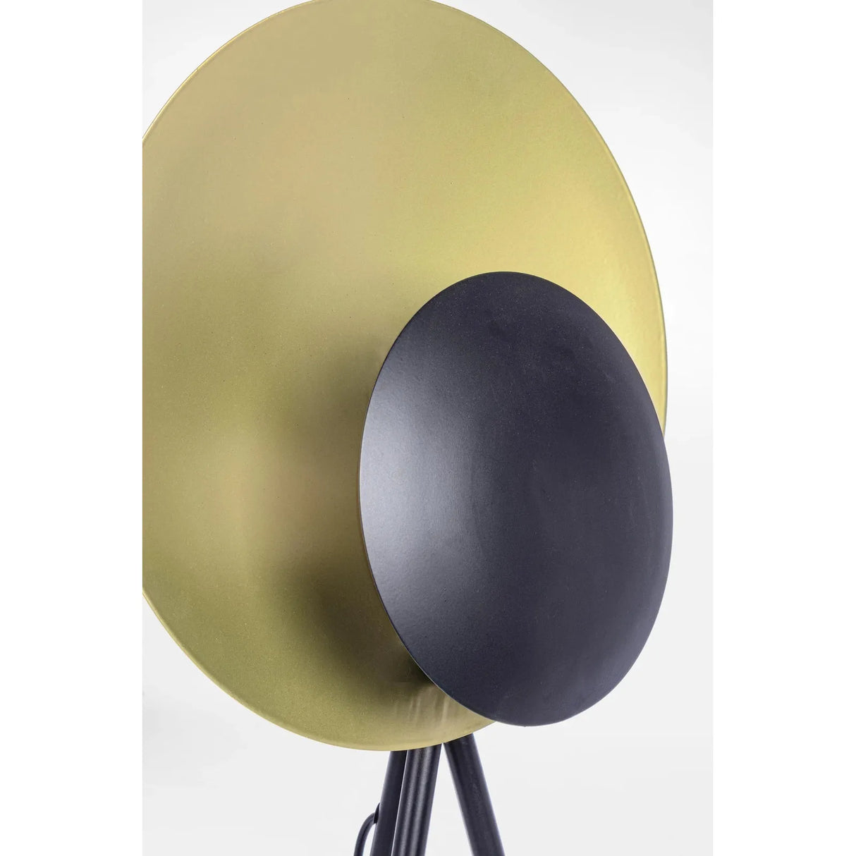 Design Stehleuchte Schwarz-Gold Höhe 156 cm - ZEN ZONE Furniture