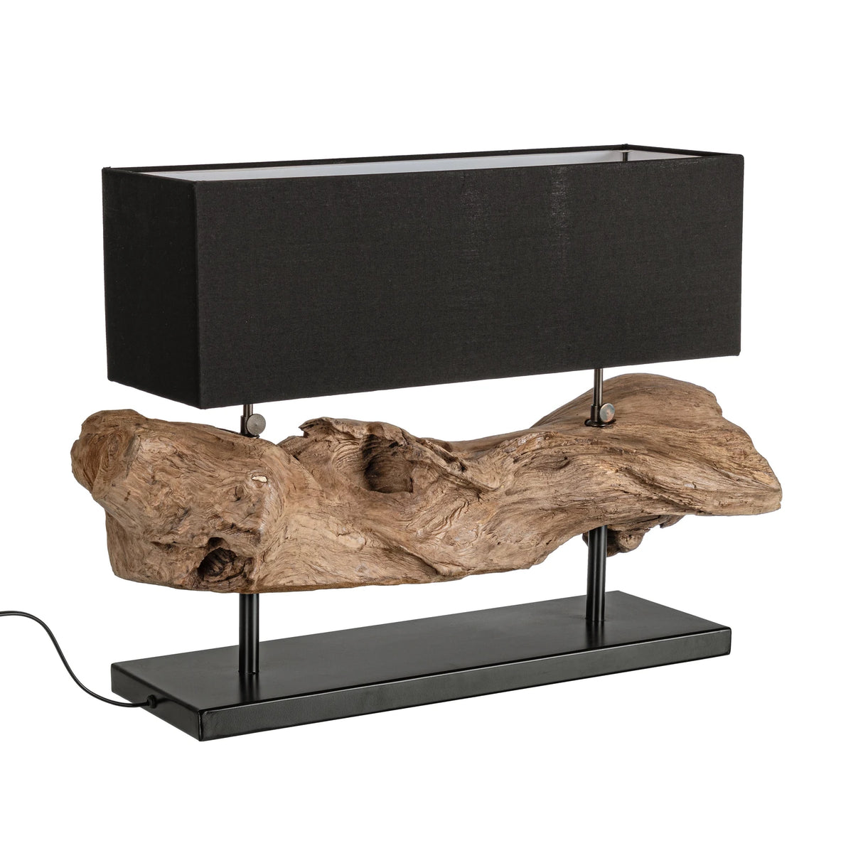 Tischlampe Kleta Schwarz Höhe 55cm - ZEN ZONE Furniture