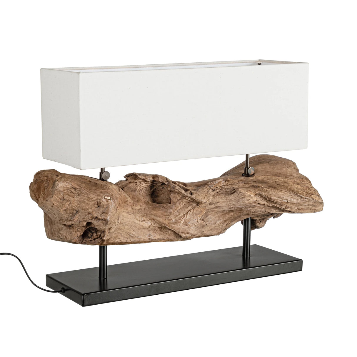 Tischlampe Kleta Weiß Höhe 55cm - ZEN ZONE Furniture