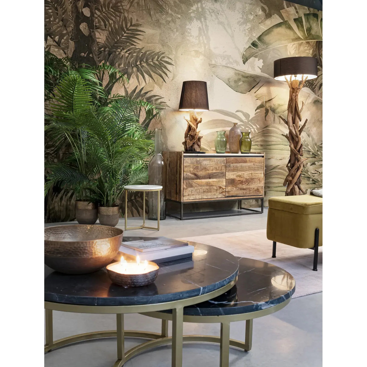 Bluma Schwarz Stehleuchte Höhe 180 cm - ZEN ZONE Furniture