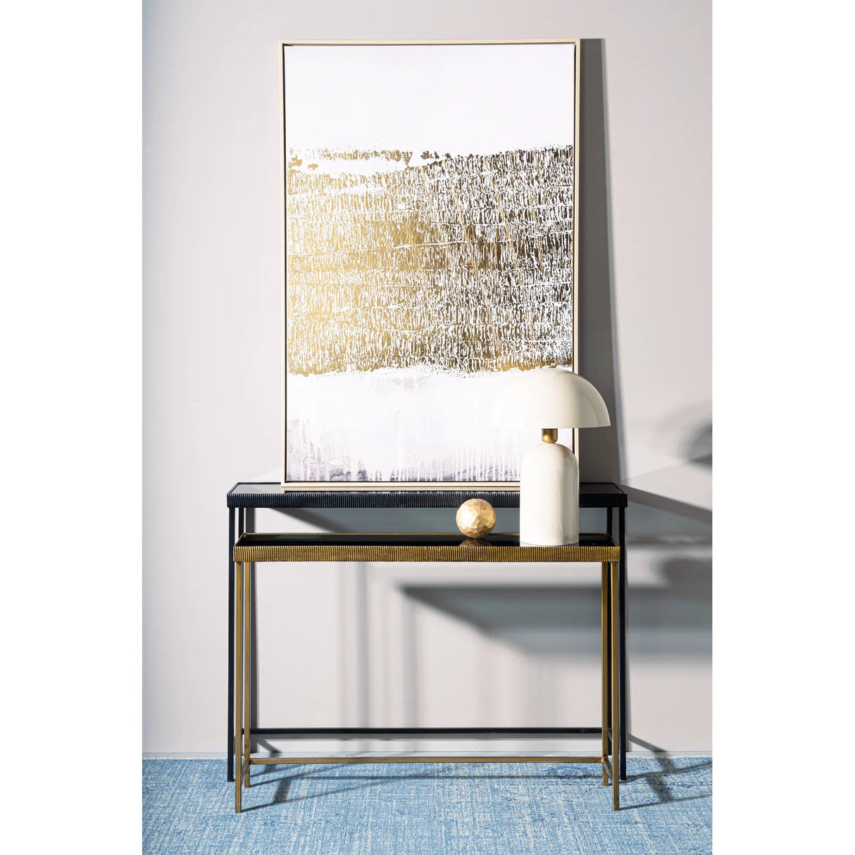 Tischlampe Velma Beige Höhe 45cm - ZEN ZONE Furniture