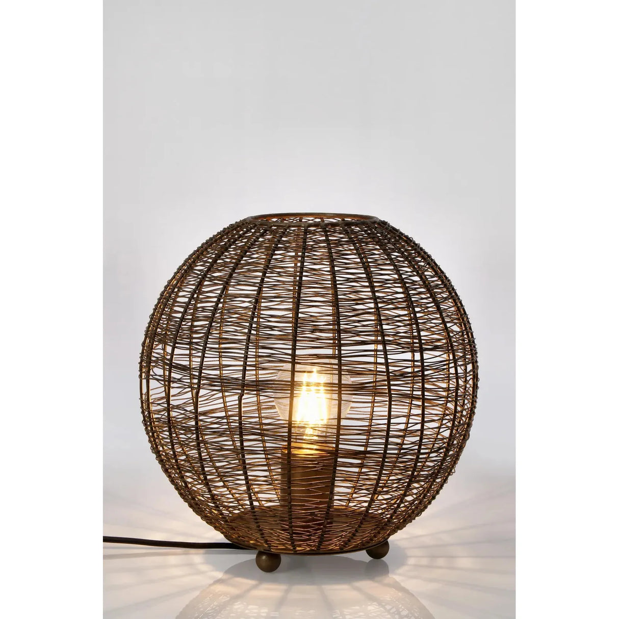 Inay Ro Tischlampe Gold 26x26 cm - ZEN ZONE Furniture