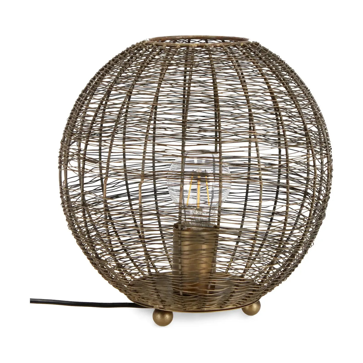Inay Ro Tischlampe Gold 26x26 cm - ZEN ZONE Furniture