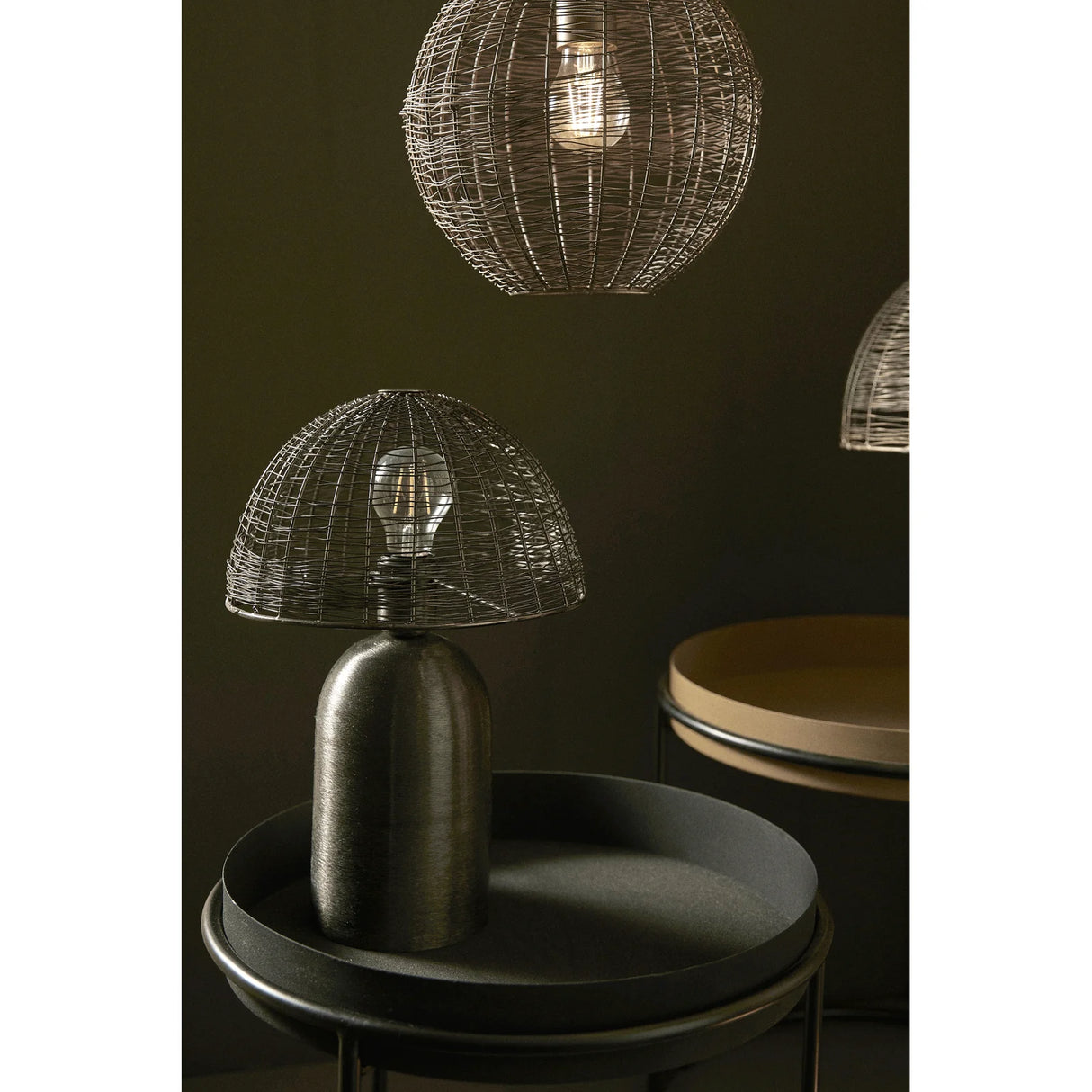 Tischlampe Inay Schwarz D26 - ZEN ZONE Furniture