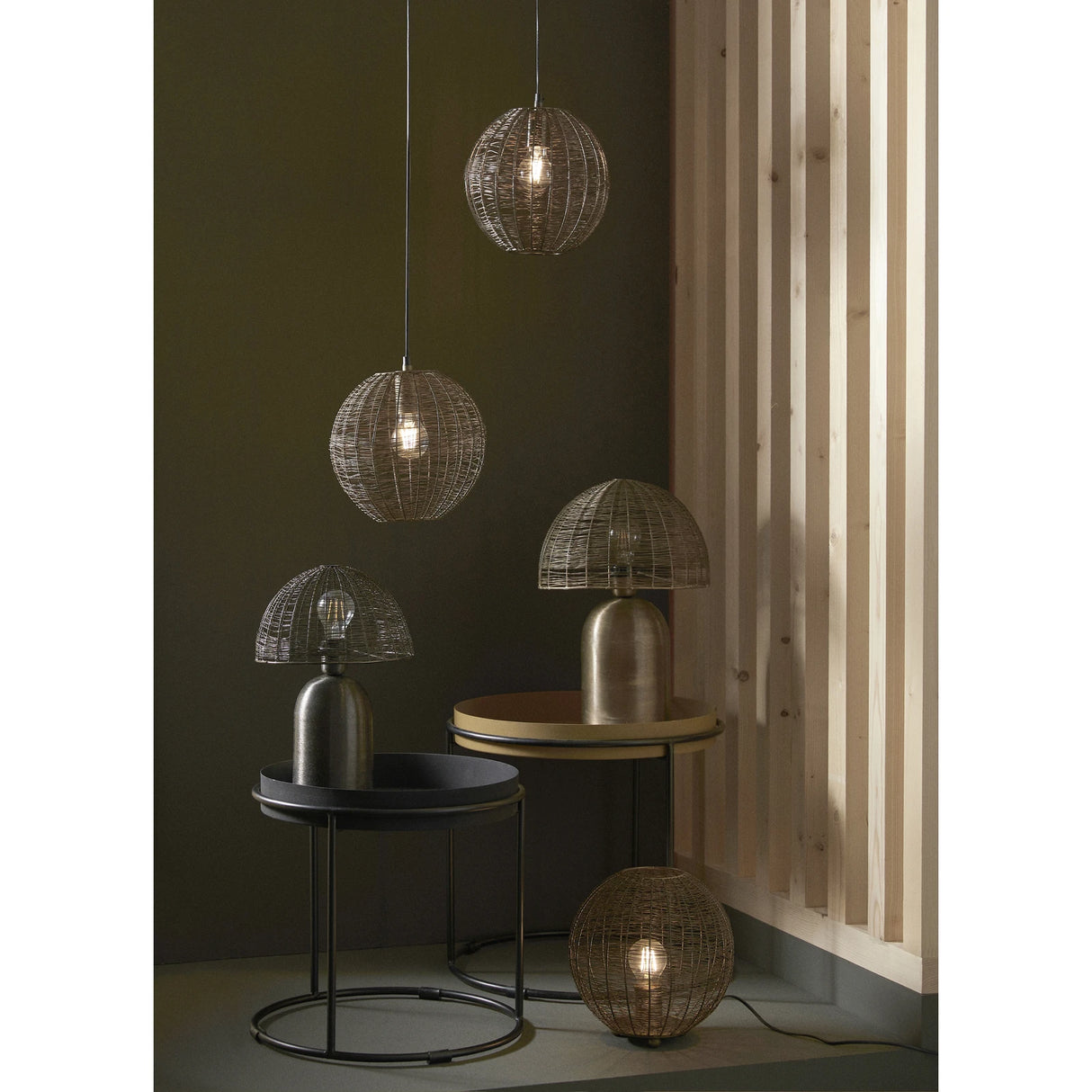 Tischlampe Inay Schwarz D26 - ZEN ZONE Furniture