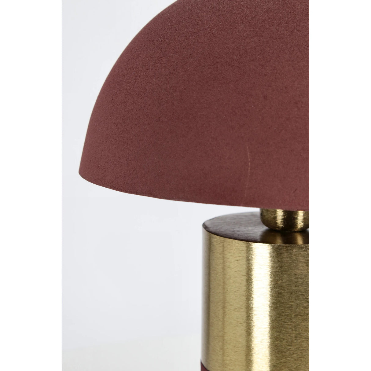 Tischlampe Isham Bordeaux Höhe 40cm - ZEN ZONE Furniture