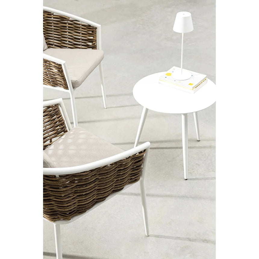Etna Tischlampe LED Weiss Höhe 38 cm - ZEN ZONE Furniture