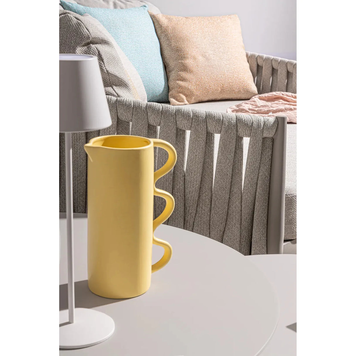 Etna Tischlampe LED Weiss Höhe 38 cm - ZEN ZONE Furniture