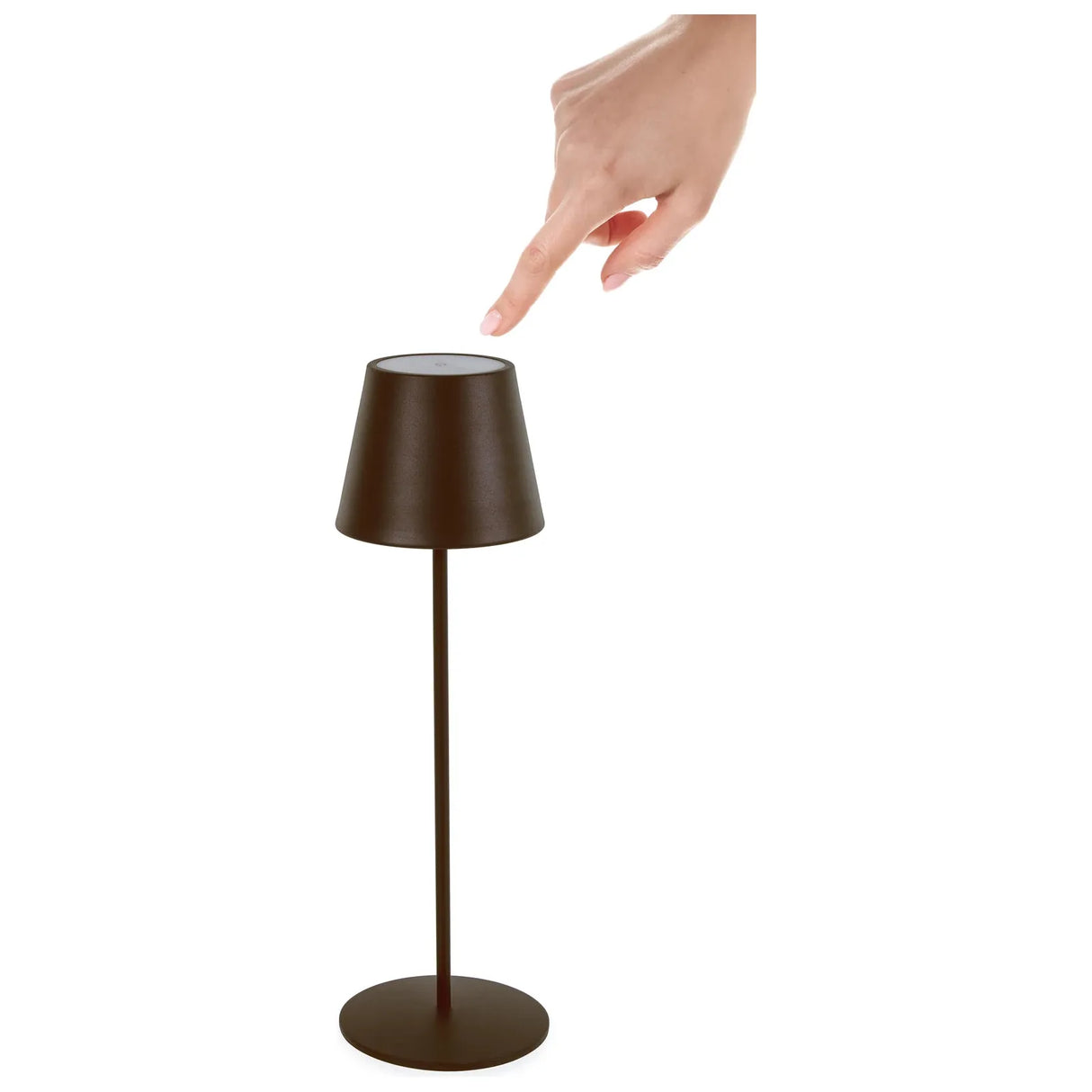 Etna Tischlampe LED Braun Höhe 38 cm - ZEN ZONE Furniture