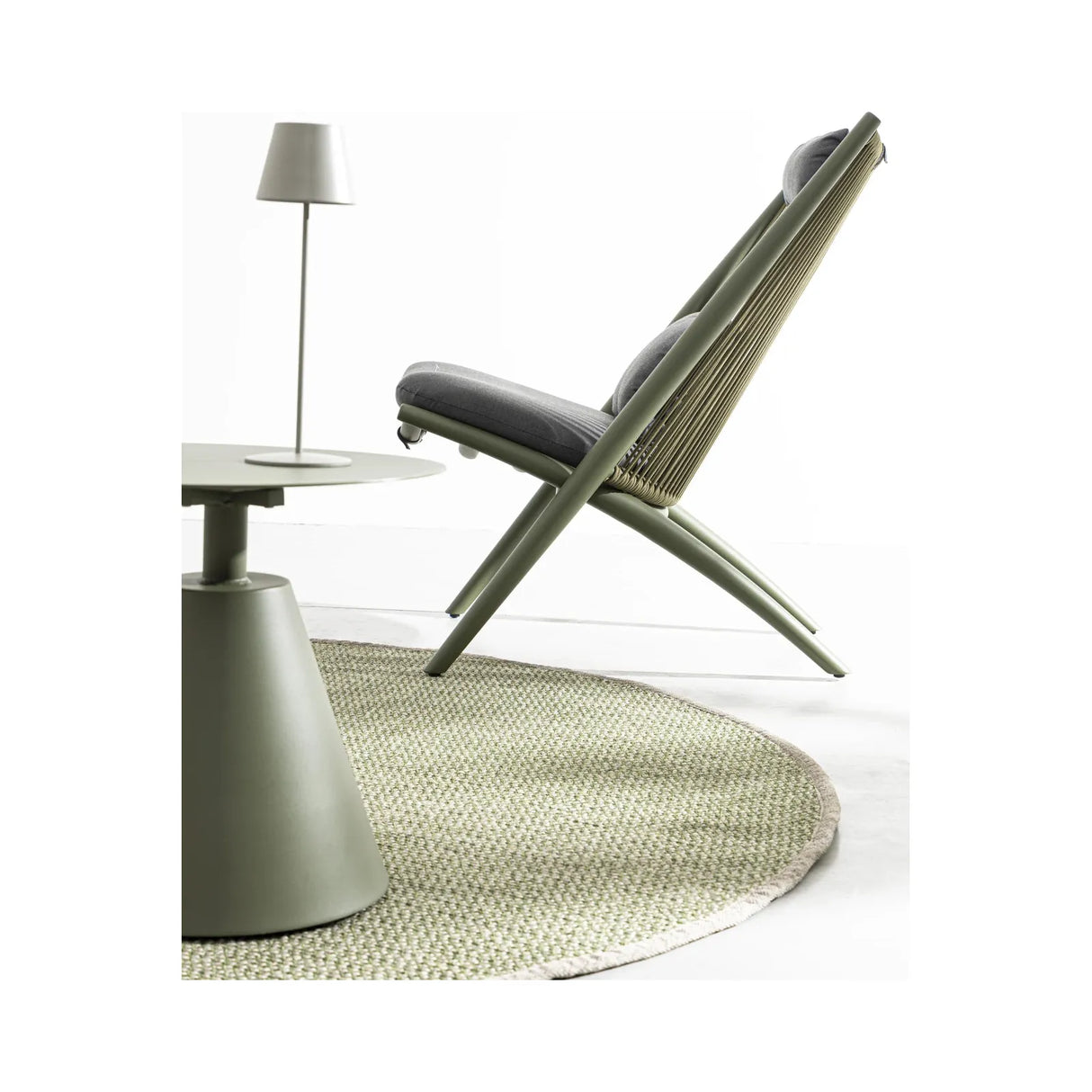 Etna Tischlampe LED Salbeigrün Höhe 38 cm - ZEN ZONE Furniture