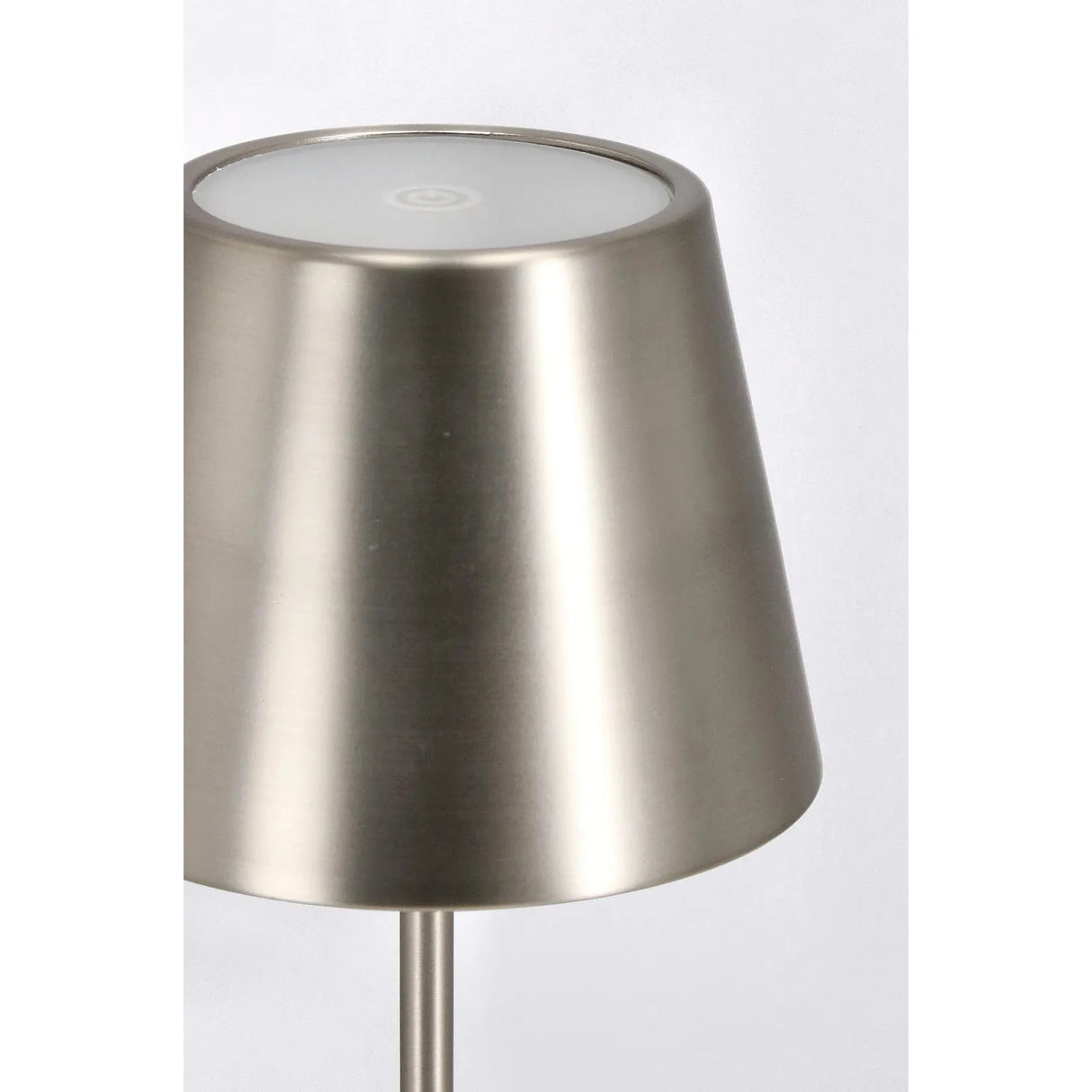 Etna Tischlampe Silber Leder Höhe 38 cm - ZEN ZONE Furniture