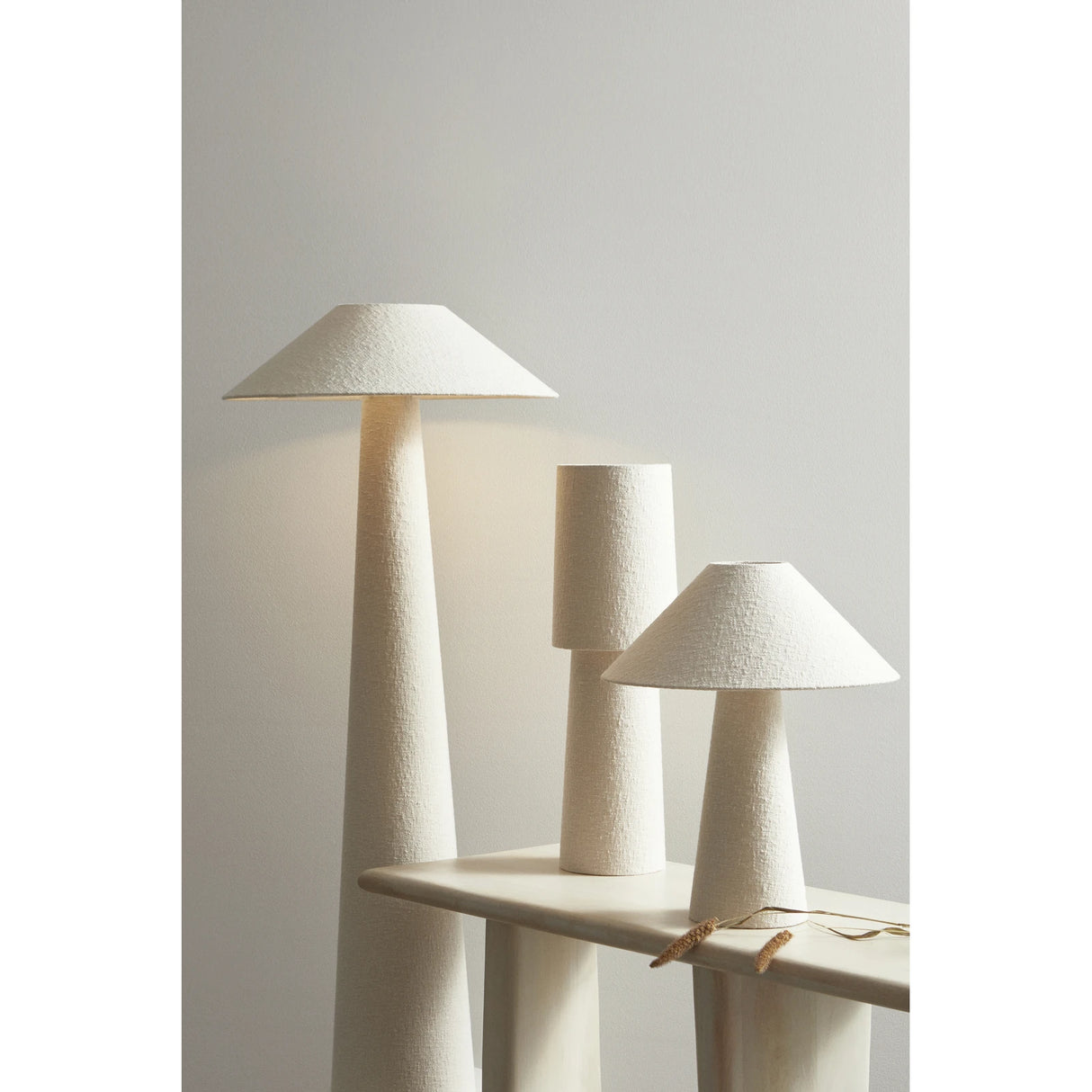 TISCHLAMPE LAMKI CREME H46 - ZEN ZONE Furniture