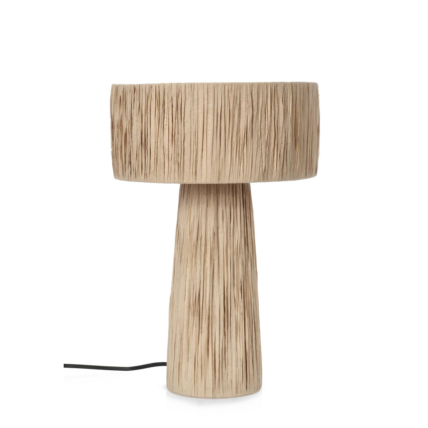 Tischlampe Kanda Natur Höhe 38cm - ZEN ZONE Furniture